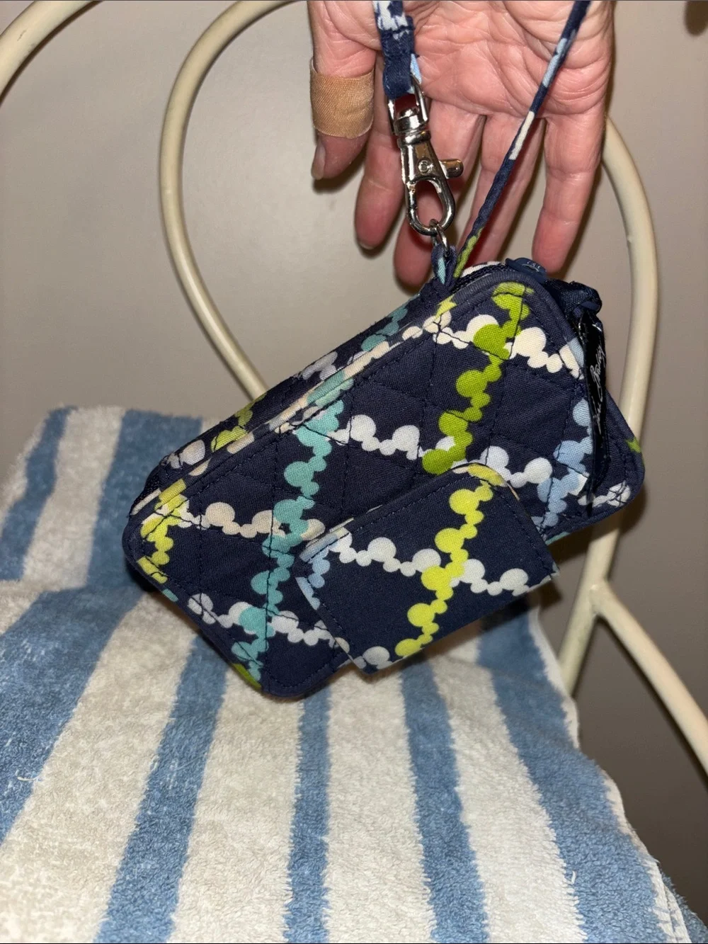 Disney Parks Vera Bradley Mickey wallet wristlet good used shape